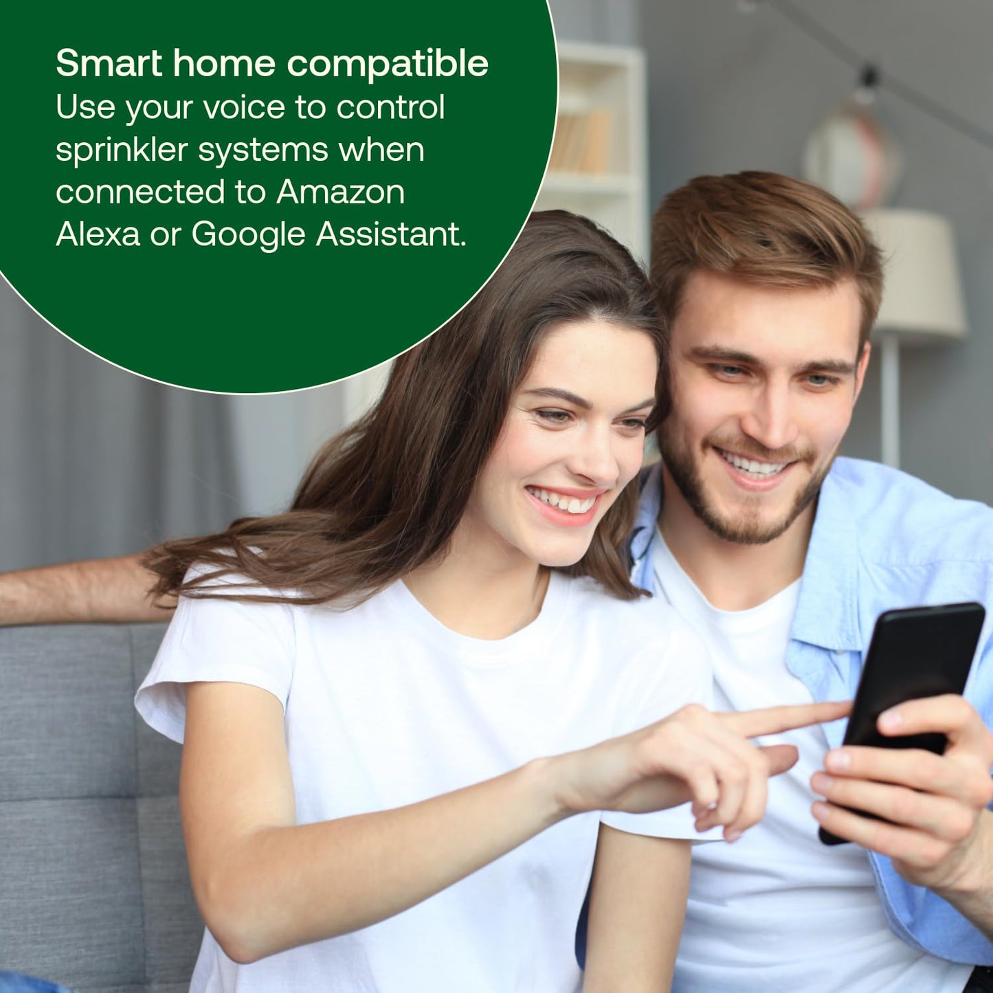 Rain Bird ARC8 App-Based Indoor/Outdoor Smart Irrigation WiFi Timer/Controller, 8-Zone/Station, EPA WaterSense Certified, Compatible with Alexa