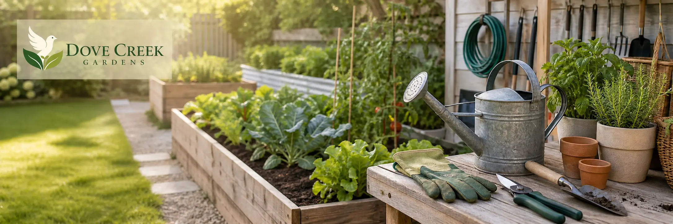 Hands-on garden review team