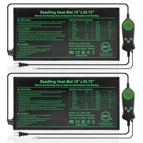 Best Seed Starting Heat Mat with Thermostat