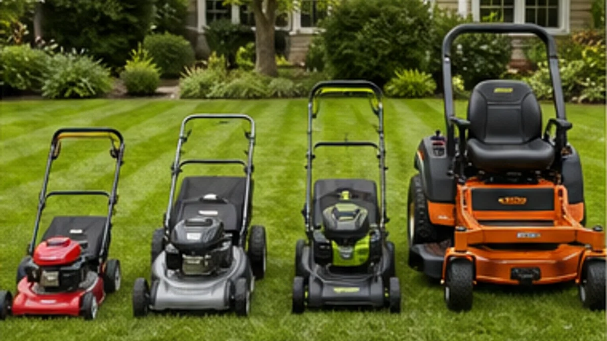 How To Choose A Lawn Mower For Yard Size