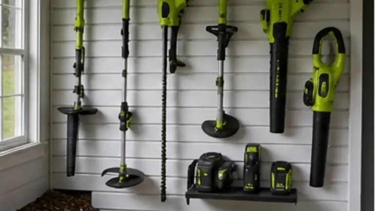 How To Store Battery Lawn Tools For Winter