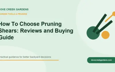 How To Choose Pruning Shears: Reviews and Buying Guide