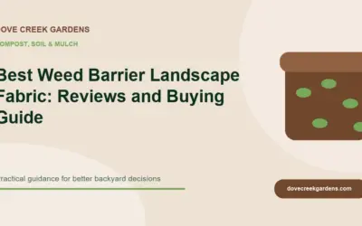 Best Weed Barrier Landscape Fabric 2026: Reviews and Buying Guide