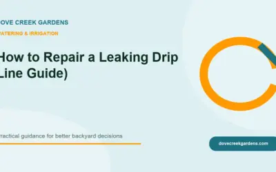 How to Repair a Leaking Drip Line (2026 Guide)