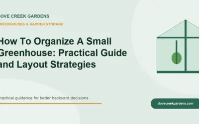 How To Organize A Small Greenhouse 2026: Practical Guide and Layout Strategies