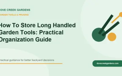 How To Store Long Handled Garden Tools: Practical Organization Guide