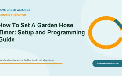 How To Set A Garden Hose Timer 2026: Setup and Programming Guide