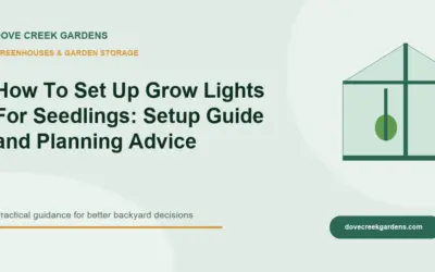 How To Set Up Grow Lights For Seedlings 2026: Setup Guide and Planning Advice