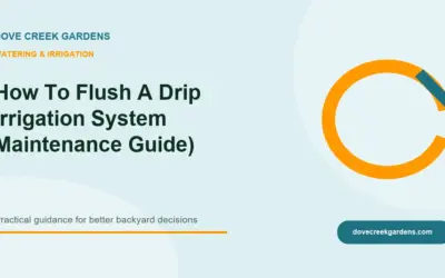 How To Flush A Drip Irrigation System (2026 Maintenance Guide)