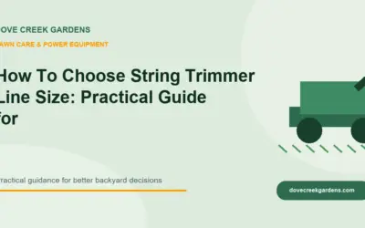 How To Choose String Trimmer Line Size: Practical Guide for 2026