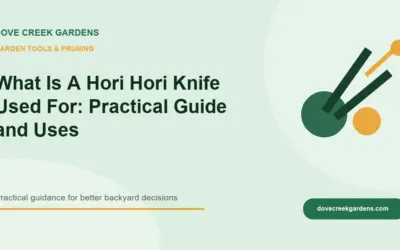 What Is A Hori Hori Knife Used For 2026: Practical Guide and Uses
