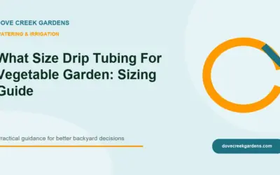 What Size Drip Tubing For Vegetable Garden 2026: Sizing Guide