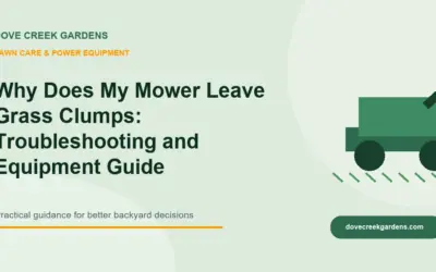 Why Does My Mower Leave Grass Clumps 2026: Troubleshooting and Equipment Guide