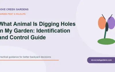 What Animal Is Digging Holes In My Garden 2026: Identification and Control Guide