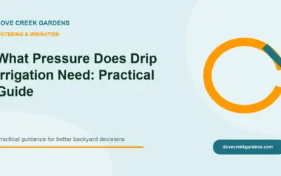 What Pressure Does Drip Irrigation Need 2026: Practical Guide