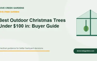 Best Outdoor Christmas Trees Under $100 in 2026: Buyer Guide