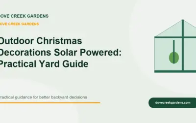 Outdoor Christmas Decorations Solar Powered 2026: Practical Yard Guide
