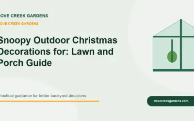 Snoopy Outdoor Christmas Decorations for 2026: Lawn and Porch Guide