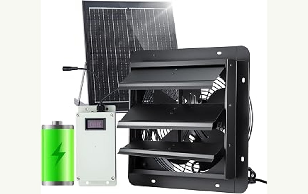 Ventilateur solaire de ventilation pour serre 2026 : avis et guide d’achat
